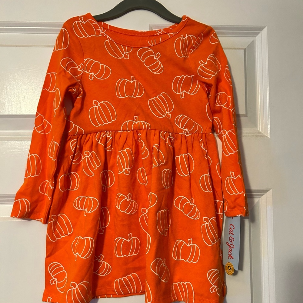 NWT 3T target pumpkin dress